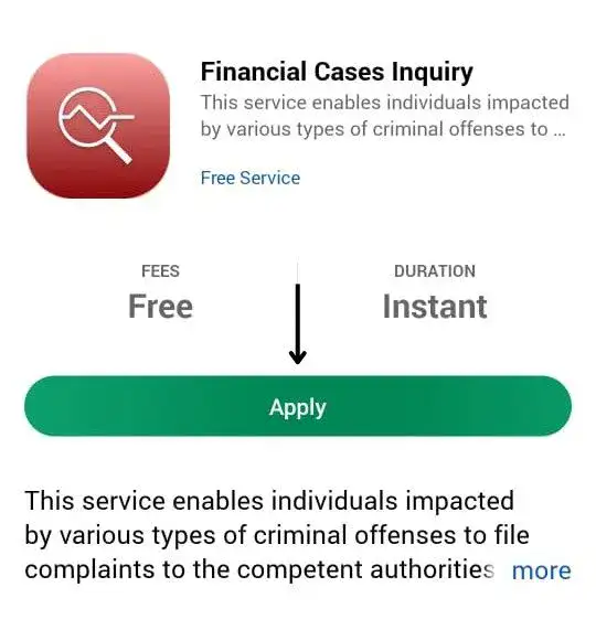 click on the apply button