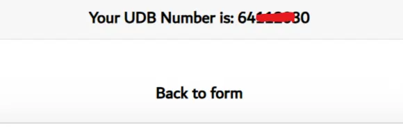 a screenshot showing uid-number-result