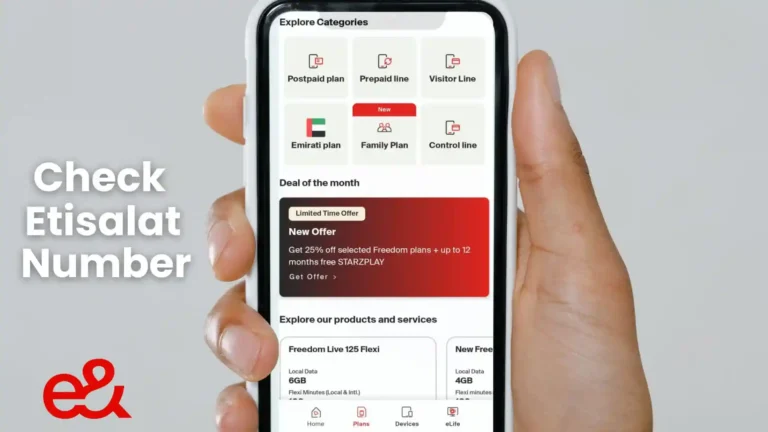How to Check Etisalat Number