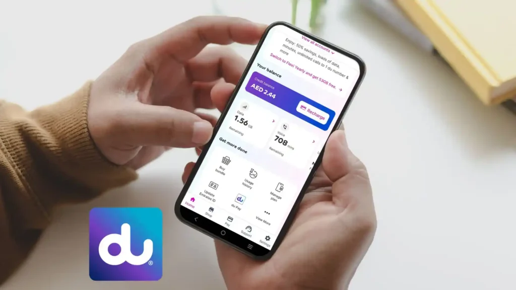 how to check du balance