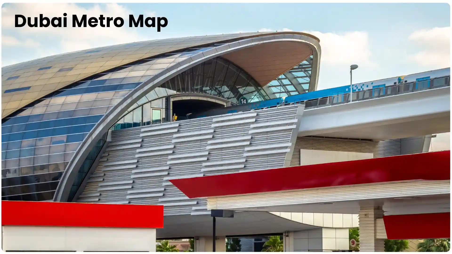 dubai metro map - featured image